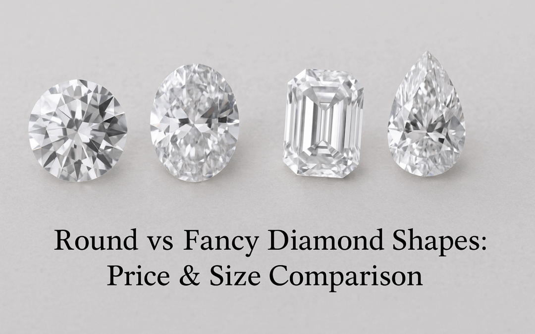 Round vs Fancy Diamond Shapes: Price & Size Comparison