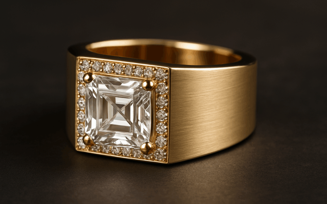 4 Carat Diamond Ring Styles for Men: Bold and Sophisticated