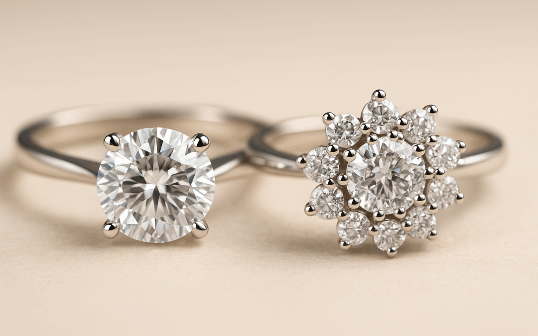 4 Carat Diamond Rings vs Smaller Cluster Rings: Sparkle & Budget