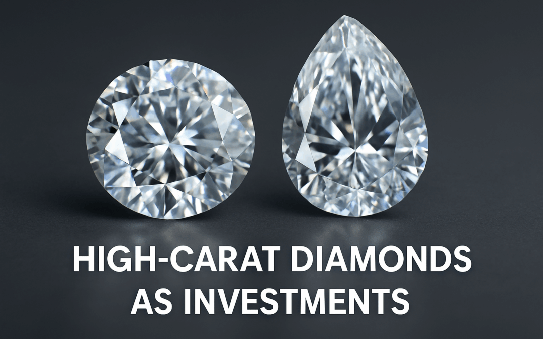 High-Carat Diamonds as Investments: 4 Cs & Market Trends