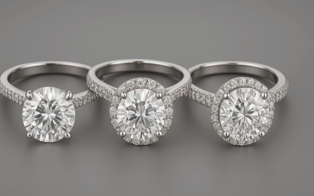 Hidden Halo vs Pave vs Classic Halo for 4-Carat Gems