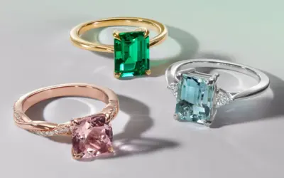 Gemstone Accent Rings: Pairing 4-Carat Diamonds with Gems